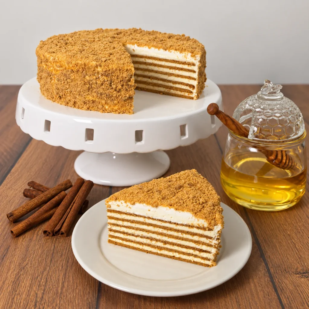 medovik torta sa cimetom i medom